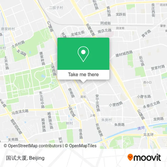 国试大厦 map