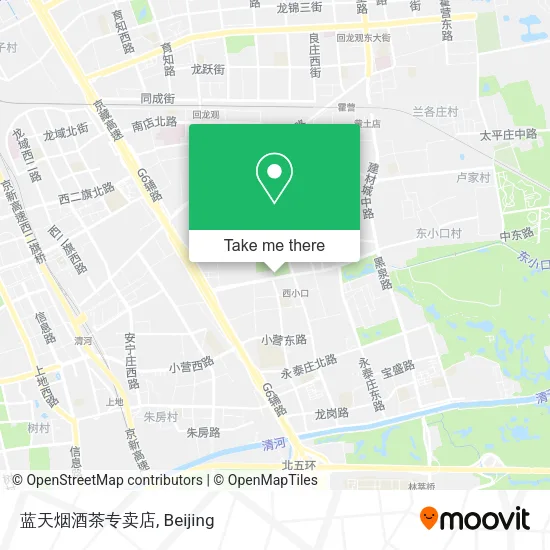 蓝天烟酒茶专卖店 map