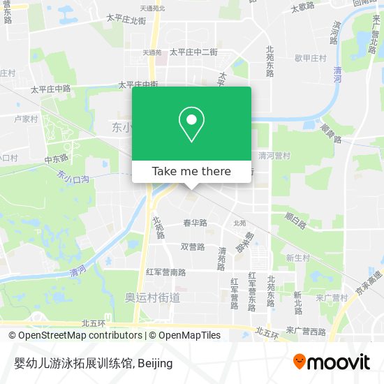 婴幼儿游泳拓展训练馆 map
