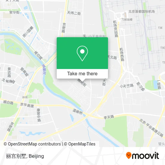 丽宫别墅 map