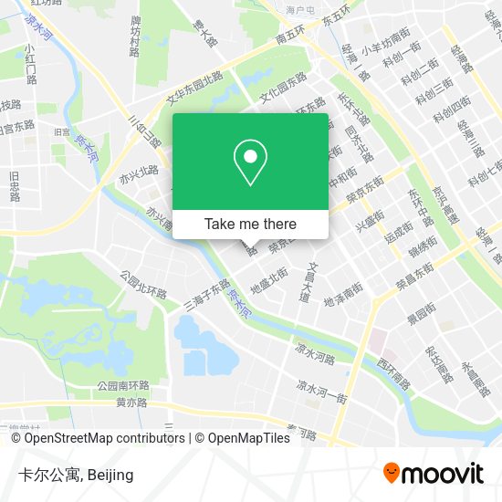 卡尔公寓 map