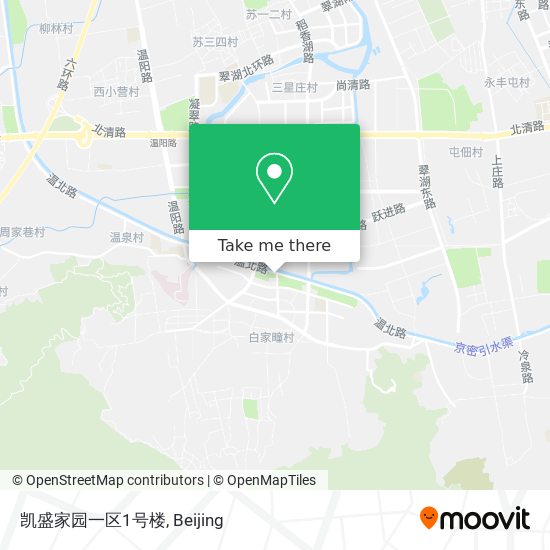 凯盛家园一区1号楼 map