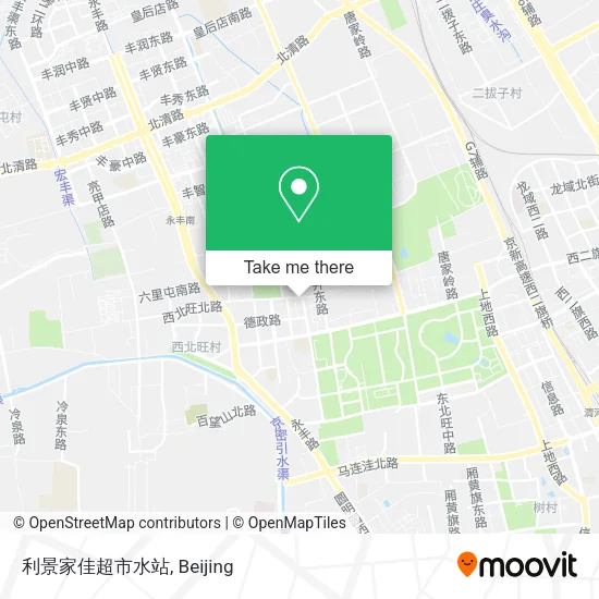 利景家佳超市水站 map