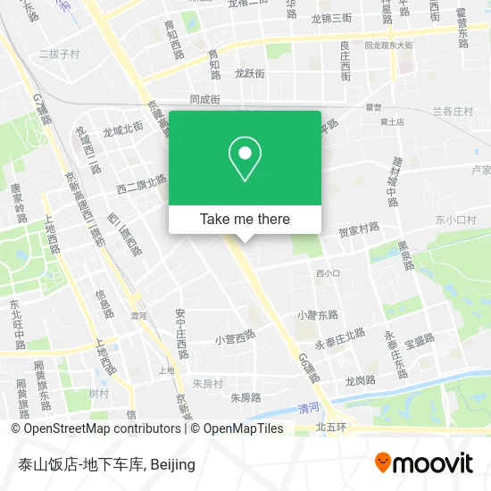 泰山饭店-地下车库 map