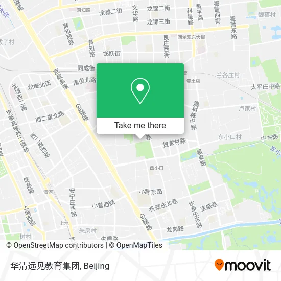 华清远见教育集团 map