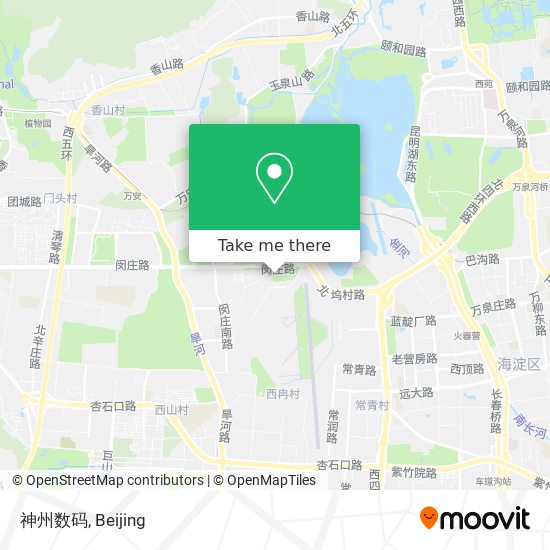 神州数码 map