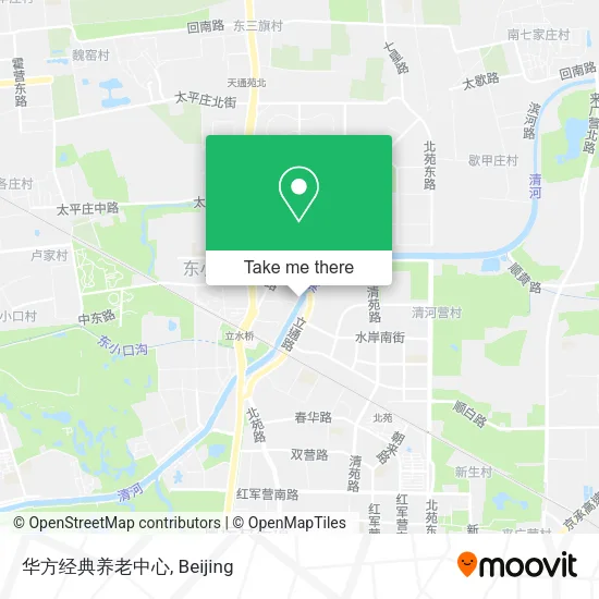 华方经典养老中心 map