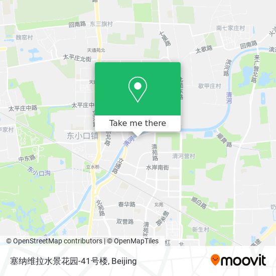 塞纳维拉水景花园-41号楼 map