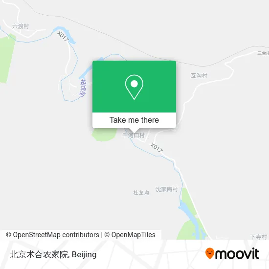 北京术合农家院 map