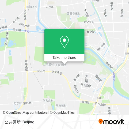 公共厕所 map