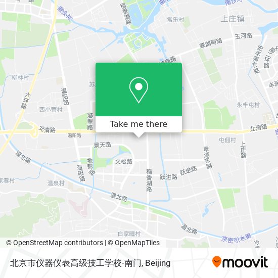 北京市仪器仪表高级技工学校-南门 map