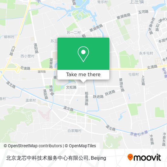 北京龙芯中科技术服务中心有限公司 map
