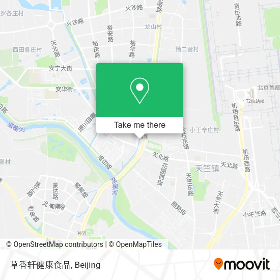 草香轩健康食品 map
