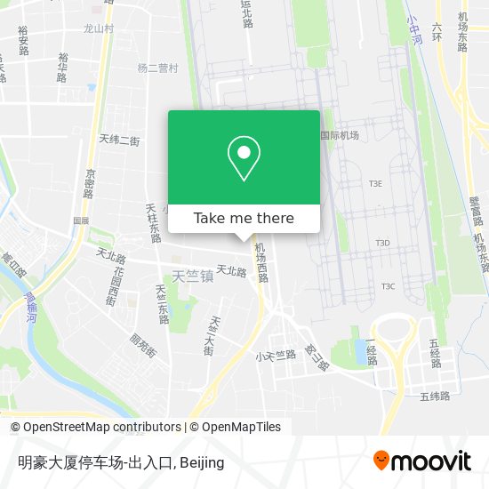 明豪大厦停车场-出入口 map