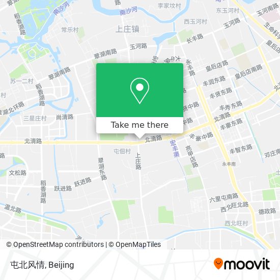屯北风情 map
