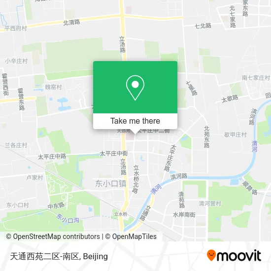 天通西苑二区-南区 map