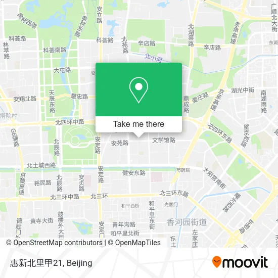 惠新北里甲21 map