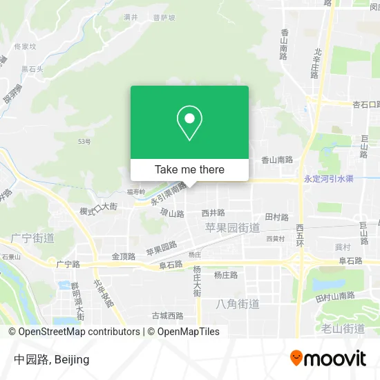 中园路 map