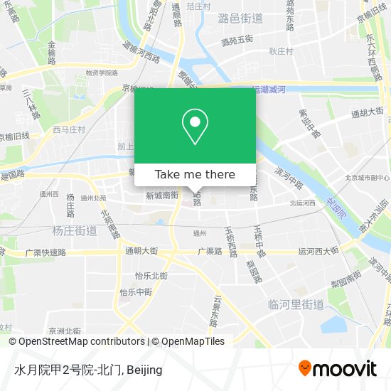 水月院甲2号院-北门 map