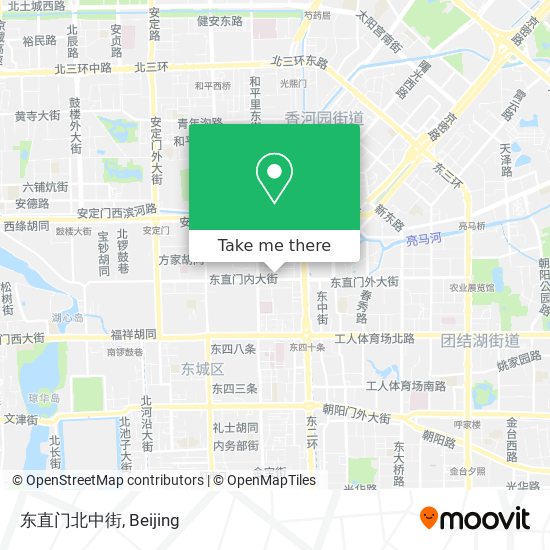 东直门北中街 map
