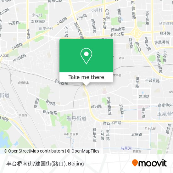 丰台桥南街/建国街(路口) map