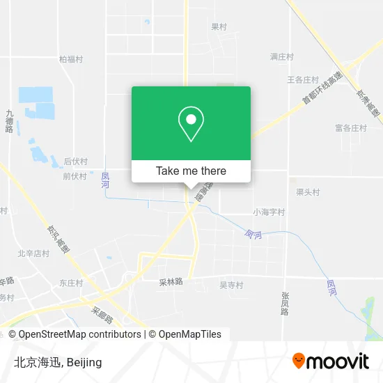 北京海迅 map