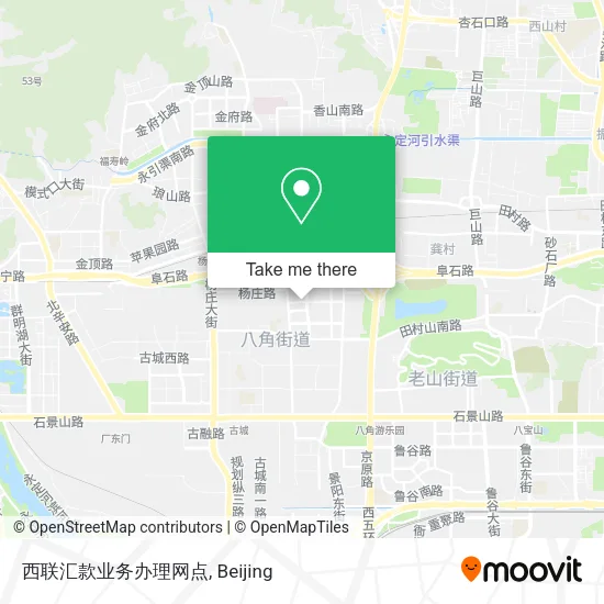 西联汇款业务办理网点 map