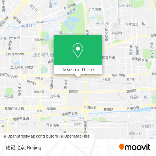 德记北京 map