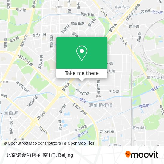 北京诺金酒店-西南1门 map