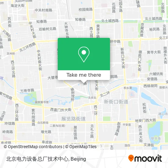 北京电力设备总厂技术中心 map