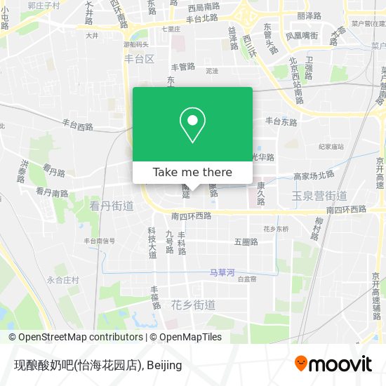 现酿酸奶吧(怡海花园店) map