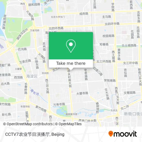 CCTV7农业节目演播厅 map