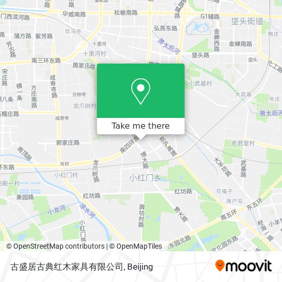 古盛居古典红木家具有限公司 map