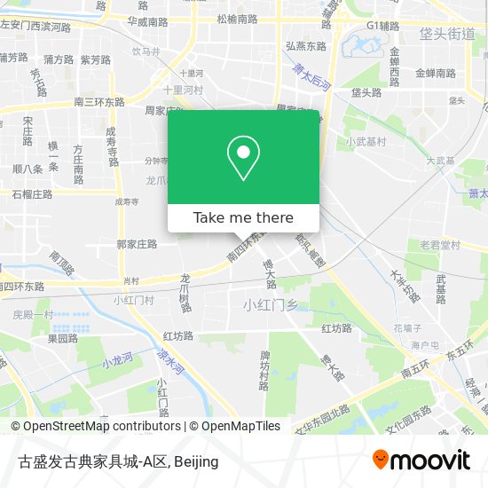 古盛发古典家具城-A区 map