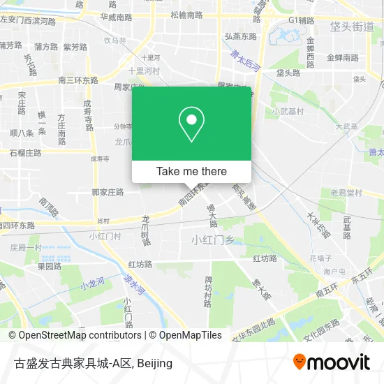 古盛发古典家具城-A区 map