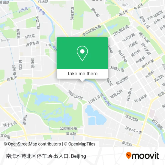 南海雅苑北区停车场-出入口 map