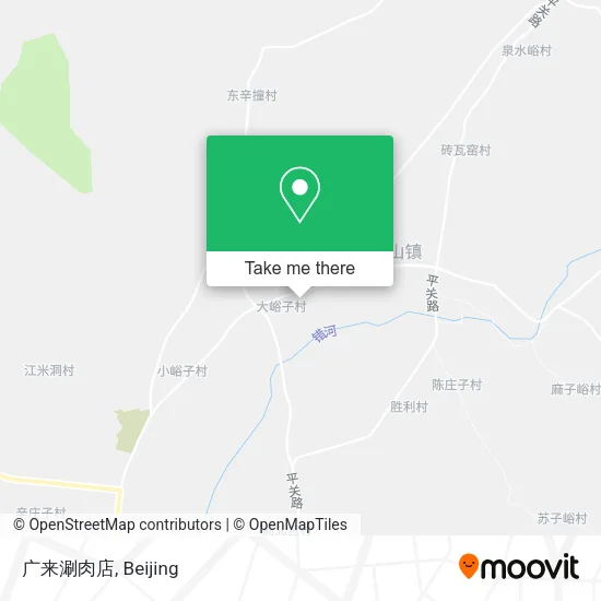 广来涮肉店 map