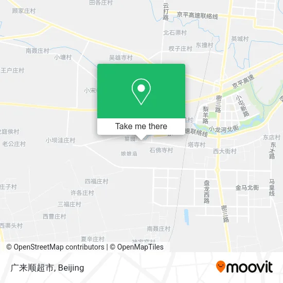 广来顺超市 map