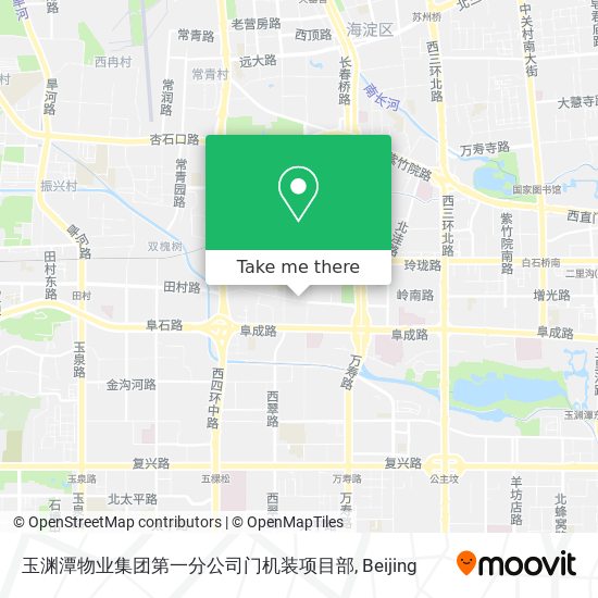 玉渊潭物业集团第一分公司门机装项目部 map