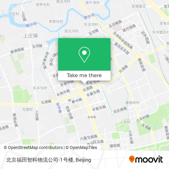北京福田智科物流公司-1号楼 map