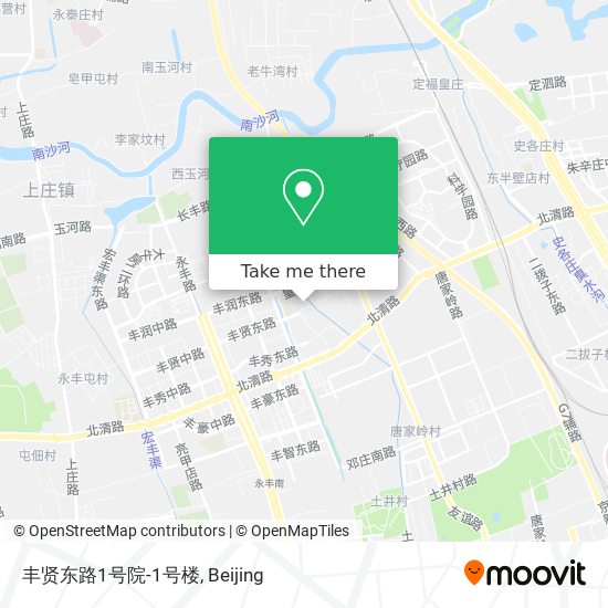丰贤东路1号院-1号楼 map