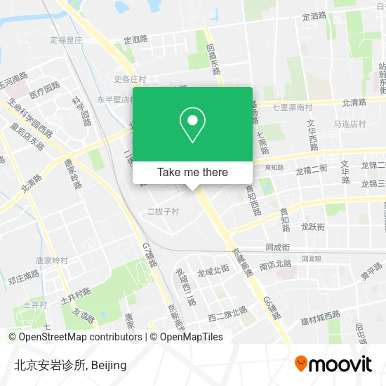 北京安岩诊所 map