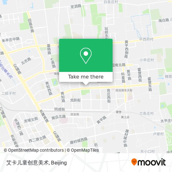 艾卡儿童创意美术 map