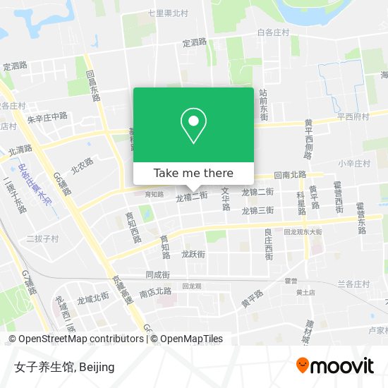 女子养生馆 map