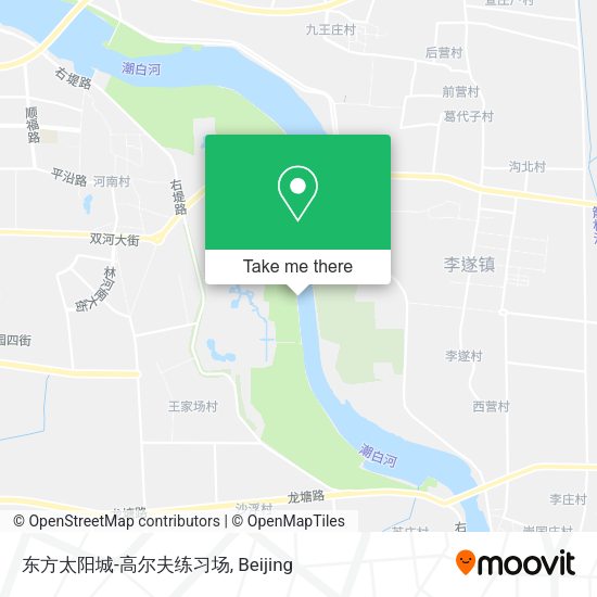 东方太阳城-高尔夫练习场 map