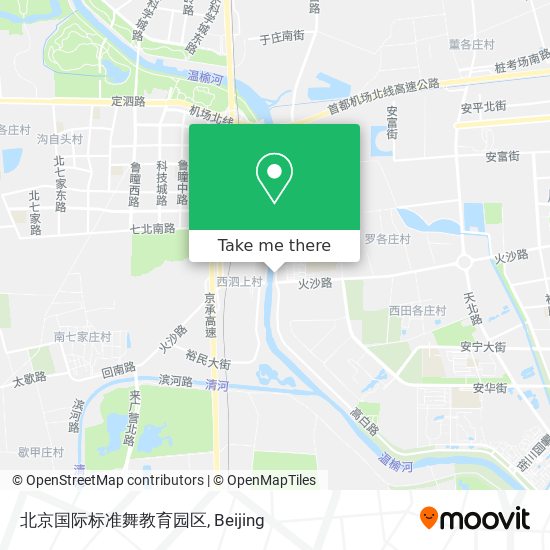 北京国际标准舞教育园区 map