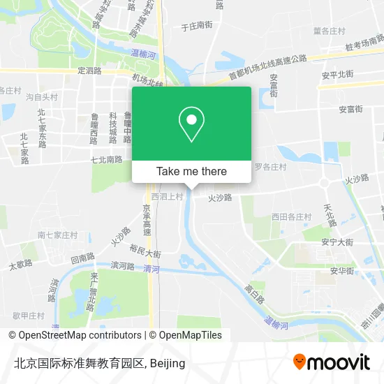 北京国际标准舞教育园区 map