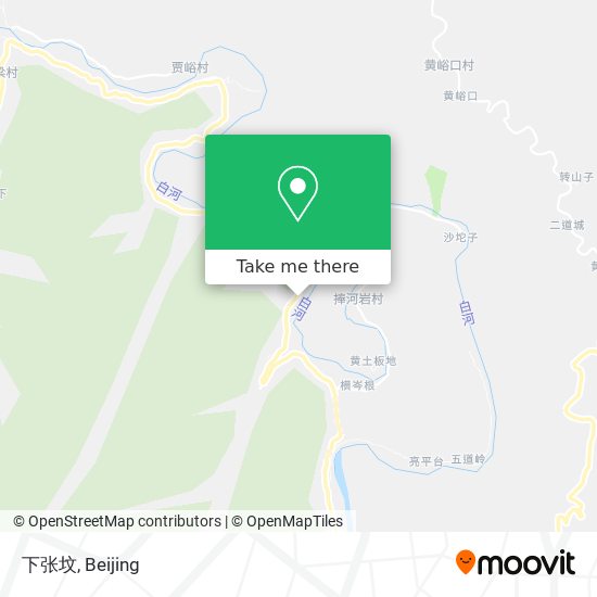 下张坟 map