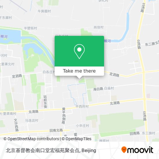 北京基督教会南口堂宏福苑聚会点 map