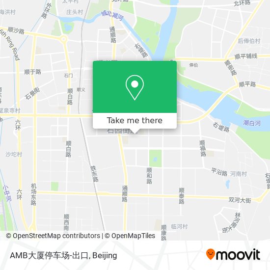 AMB大厦停车场-出口 map